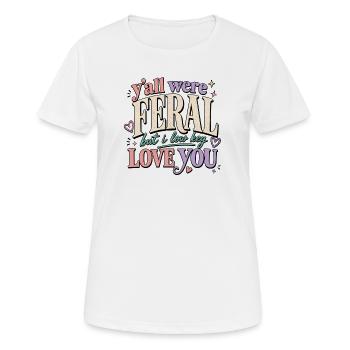 Lehrerin Spruch Humor Schule Geschenkidee - Frauen T-Shirt atmungsaktiv - Weiß - Vorne - AI Model Female 172 dark (172cm)