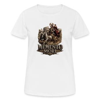 Römischer Streitwagen, triumpfaler Einzug - Frauen T-Shirt atmungsaktiv - Weiß - Vorne - AI Model Female 172 dark (172cm)