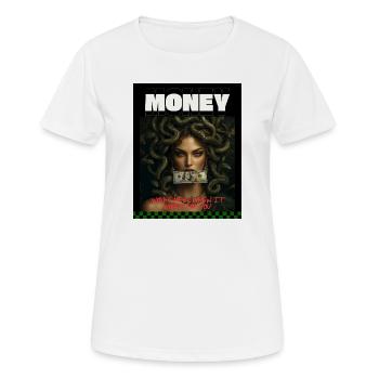Medusa Greek - Frauen T-Shirt atmungsaktiv - Weiß - Vorne - AI Model Female 172 dark (172cm)