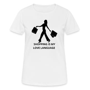 WOMEN - T-shirt respirant Femme - blanc - Devant - AI Model Female 172 dark (172cm)