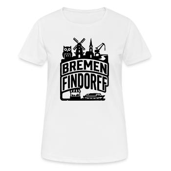 Bremen Findorff – Home & District - Women's Breathable T-Shirt - white - Front - AI Model Female 172 dark (172cm)