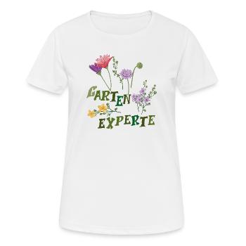 Garden Expert - Women's Breathable T-Shirt - white - Front - AI Model Female 172 dark (172cm)