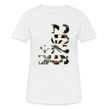 Darts Meister 2026, Kreisliga Shirt Dartboard - Frauen T-Shirt atmungsaktiv - Weiß - Vorne - AI Model Female 172 dark (172cm)