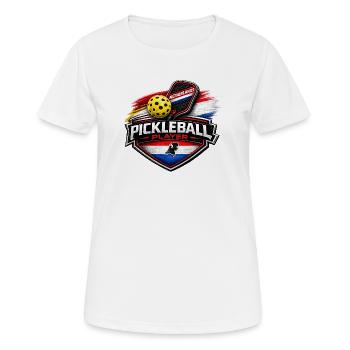 Pays-Bas - T-shirt respirant Femme - blanc - Devant - AI Model Female 172 dark (172cm)