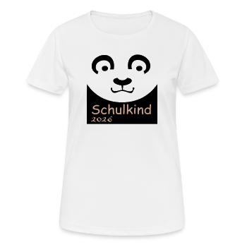 Schulkind 2026 - Frauen T-Shirt atmungsaktiv - Weiß - Vorne - AI Model Female 172 dark (172cm)