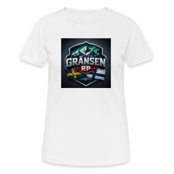 Dunka2 - Frauen T-Shirt atmungsaktiv - Weiß - Vorne - AI Model Female 172 dark (172cm)