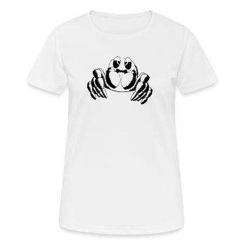 Retro tattoo style Spinne - Frauen T-Shirt atmungsaktiv - Weiß - Vorne - AI Model Female 172 dark (172cm)