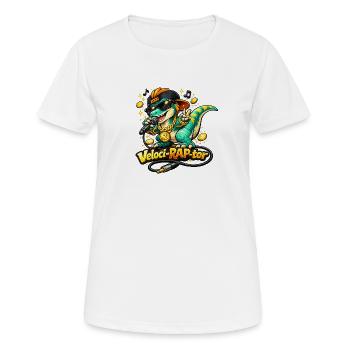Veloci Rap Gate - Women's Breathable T-Shirt - white - Front - AI Model Female 172 dark (172cm)