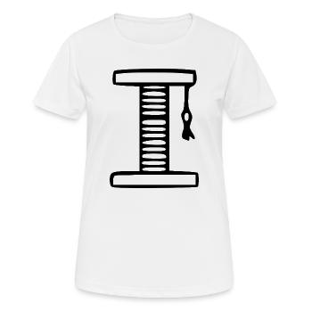 Cat Cat Gift - Women's Breathable T-Shirt - white - Front - AI Model Female 172 dark (172cm)