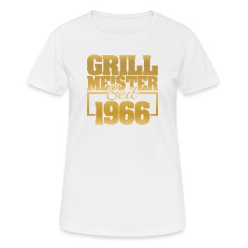 Barbecue 1966 - Women's Breathable T-Shirt - white - Front - AI Model Female 172 dark (172cm)