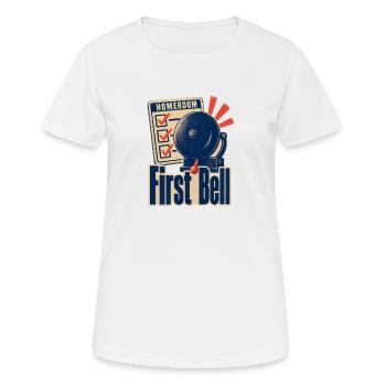 Don de l’enseignant principal Premier Jour de la Chambre de Classe - T-shirt respirant Femme - blanc - Devant - AI Model Female 172 dark (172cm)