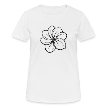 Puakenikeni - T-shirt respirant Femme - blanc - Devant - AI Model Female 172 dark (172cm)