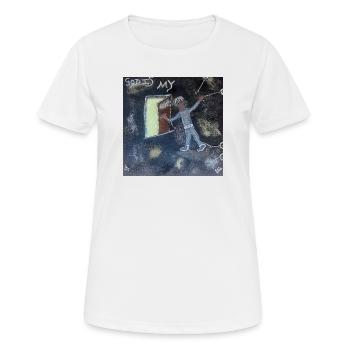Finde Jesus von Eunice Ahiale - Women's Breathable T-Shirt - white - Front - AI Model Female 172 dark (172cm)