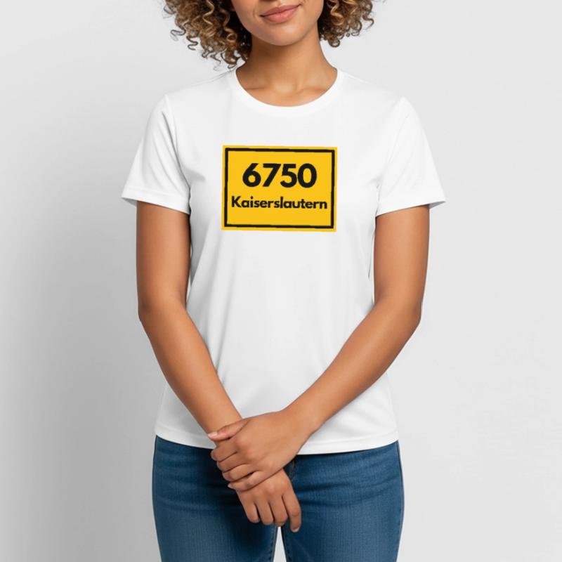 OLD POSTCODE POSTCODE 6750 KAISERSLAUTERN LAUTRE Women's Breathable T-Shirt