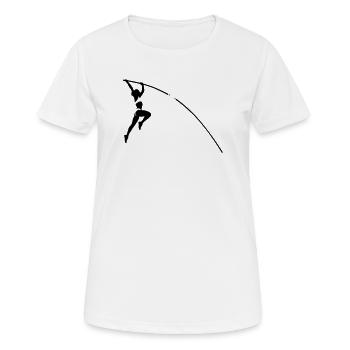 Jump - Women's Breathable T-Shirt - white - Front - AI Model Female 172 dark (172cm)
