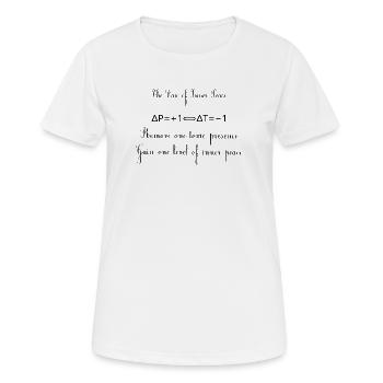 Toxic People Quote - Women's Breathable T-Shirt - white - Front - AI Model Female 172 dark (172cm)