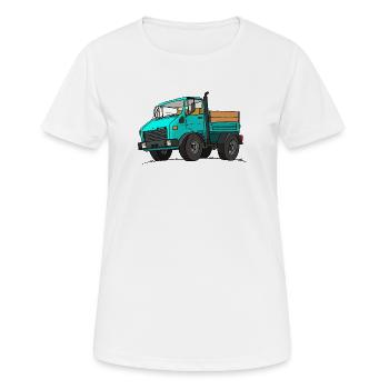 I Mog di 2 - Frauen T-Shirt atmungsaktiv - Weiß - Vorne - AI Model Female 172 dark (172cm)