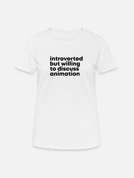 Animation Animation Animation - Women's Breathable T-Shirt - white