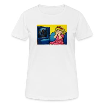 C’était.. Personne n’en veut. - T-shirt respirant Femme - blanc - Devant - AI Model Female 172 dark (172cm)