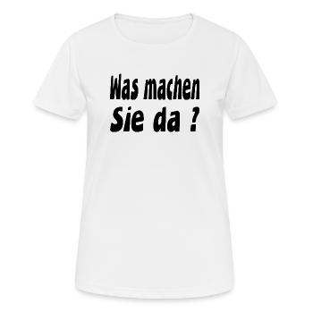 Travail - T-shirt respirant Femme - blanc - Devant - AI Model Female 172 dark (172cm)