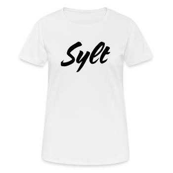 Sylt - T-shirt respirant Femme - blanc - Devant - AI Model Female 172 dark (172cm)