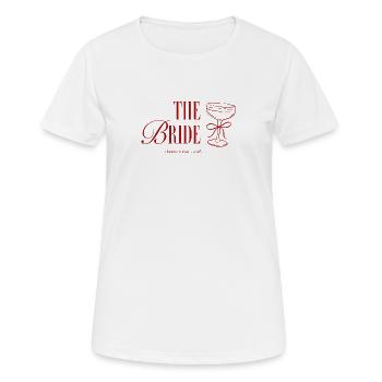 The Bride, Cheers to love 2026 - Women's Breathable T-Shirt - white - Front - AI Model Female 172 dark (172cm)