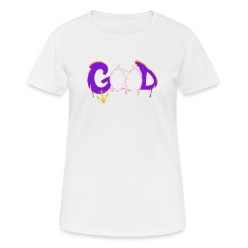 Good - Women's Breathable T-Shirt - white - Front - AI Model Female 172 dark (172cm)