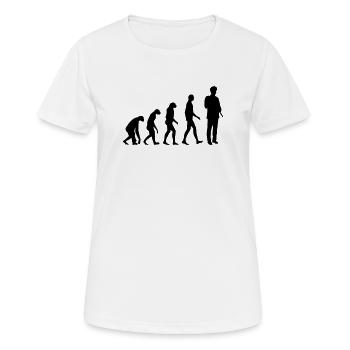 Police - Policeman - Cop - Policier - Polizei - Women's Breathable T-Shirt - white - Front - AI Model Female 172 dark (172cm)