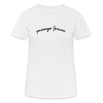 passenger - Women's Breathable T-Shirt - white - Front - AI Model Female 172 dark (172cm)