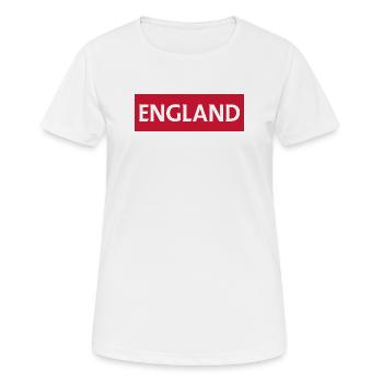 England Plymouth Küstenlandschaftsgestaltung - Frauen T-Shirt atmungsaktiv - Weiß - Vorne - AI Model Female 172 dark (172cm)