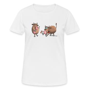 Congratulations - Women's Breathable T-Shirt - white - Front - AI Model Female 172 dark (172cm)