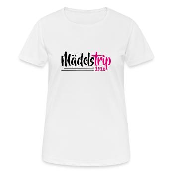 Girl Trip 2026 Gir des filles Strip des filles Strip des filles - T-shirt respirant Femme - blanc - Devant - AI Model Female 172 dark (172cm)