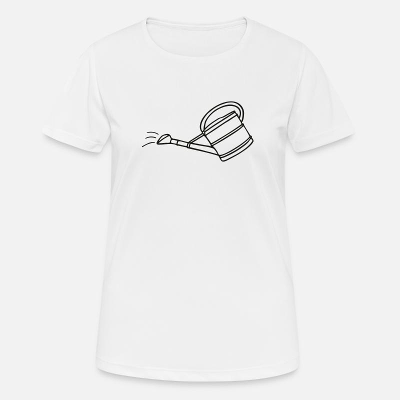 Watering Can - Women's Breathable T-Shirt - white