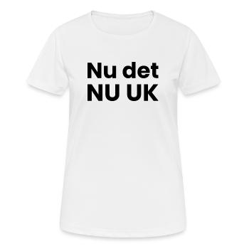 Now it Now UK Denmark - Women's Breathable T-Shirt - white - Front - AI Model Female 172 dark (172cm)