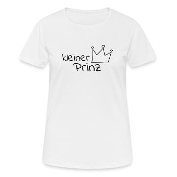Kleiner Prinz - Frauen T-Shirt atmungsaktiv - Weiß - Vorne - AI Model Female 172 dark (172cm)