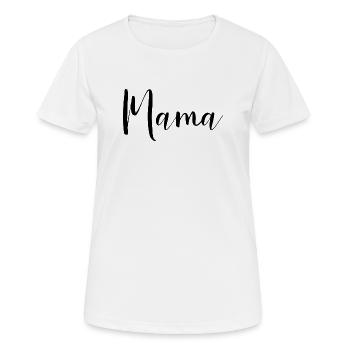 Mom design for all mothers - Women's Breathable T-Shirt - white - Front - AI Model Female 172 dark (172cm)