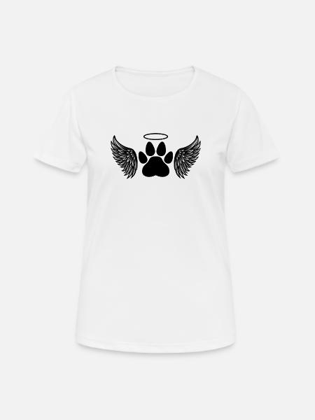 Gedenkstätte für Haustiere - Frauen T-Shirt atmungsaktiv - Weiß