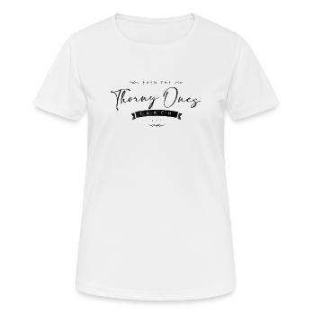 Thorny - Frauen T-Shirt atmungsaktiv - Weiß - Vorne - AI Model Female 172 dark (172cm)