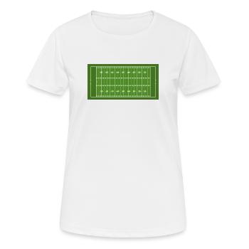 Montrez vos couleurs - Football - T-shirt respirant Femme - blanc - Devant - AI Model Female 172 dark (172cm)