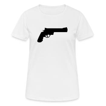 arme - T-shirt respirant Femme - blanc - Devant - AI Model Female 172 dark (172cm)