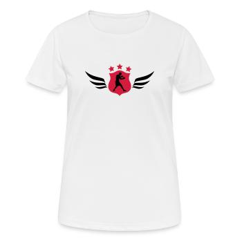 Boxen / Boxer / Boxing / Fight / Ali - Frauen T-Shirt atmungsaktiv - Weiß - Vorne - AI Model Female 172 dark (172cm)