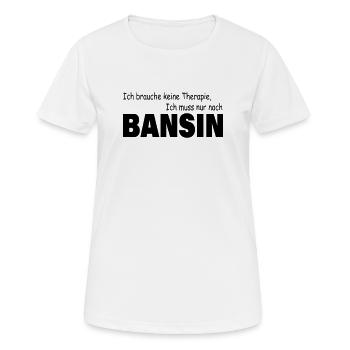Therapy Bansin - Women's Breathable T-Shirt - white - Front - AI Model Female 172 dark (172cm)
