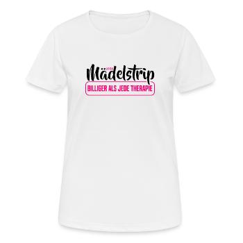Girl Trip 2026 Gir des filles Strip des filles Strip des filles - T-shirt respirant Femme - blanc - Devant - AI Model Female 172 dark (172cm)