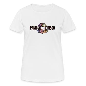 panic-at-the-disco - Women's Breathable T-Shirt - white - Front - AI Model Female 172 dark (172cm)