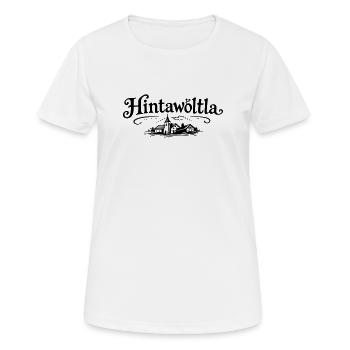 Hintawötla - T-shirt respirant Femme - blanc - Devant - AI Model Female 172 dark (172cm)