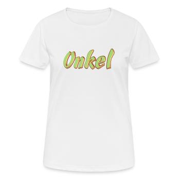 Kosename Onkel 3DStyle - Frauen T-Shirt atmungsaktiv - Weiß - Vorne - AI Model Female 172 dark (172cm)