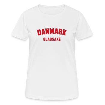 GLADSAXE Danmark Danemark - T-shirt respirant Femme - blanc - Devant - AI Model Female 172 dark (172cm)