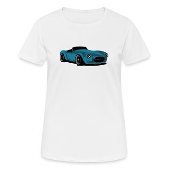 tuning cobra auto racing Automobile us cars icon - Women's Breathable T-Shirt - white - Front - AI Model Female 172 dark (172cm)