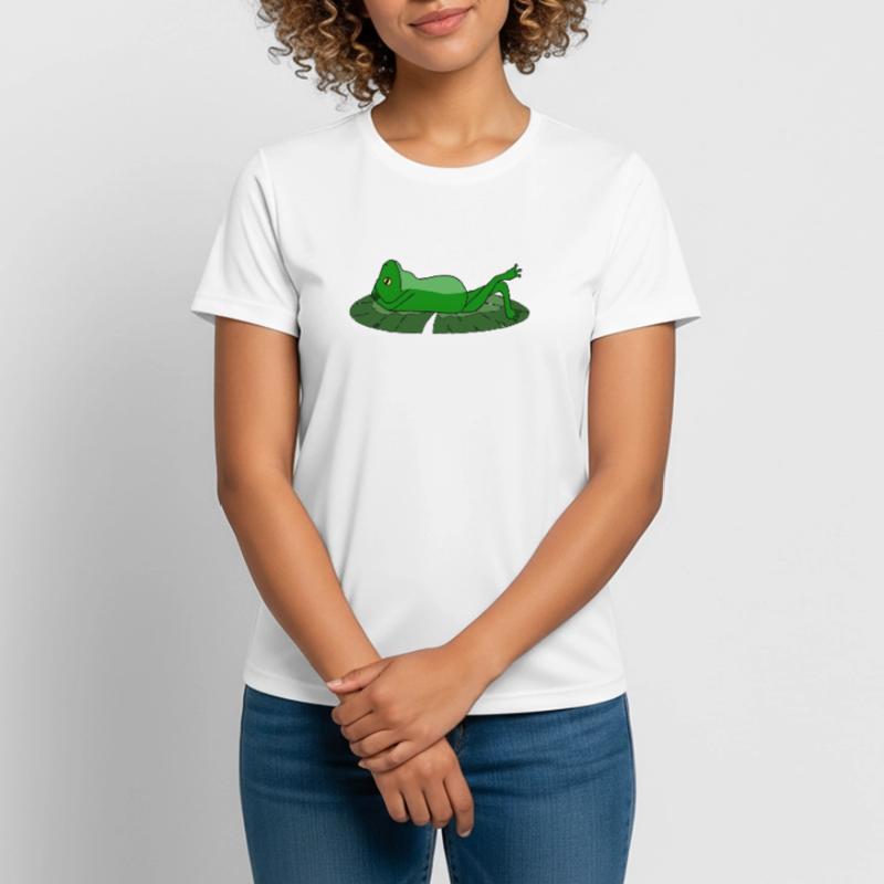 Frog Toad Chill Toad Women's Breathable T-Shirt