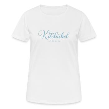 KITZBÜHEL Apres-Ski Austria Österreich - T-shirt respirant Femme - blanc - Devant - AI Model Female 172 dark (172cm)
